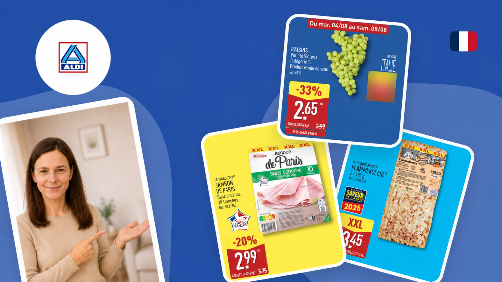 Nouveau catalogue Aldi à partir du 04/08