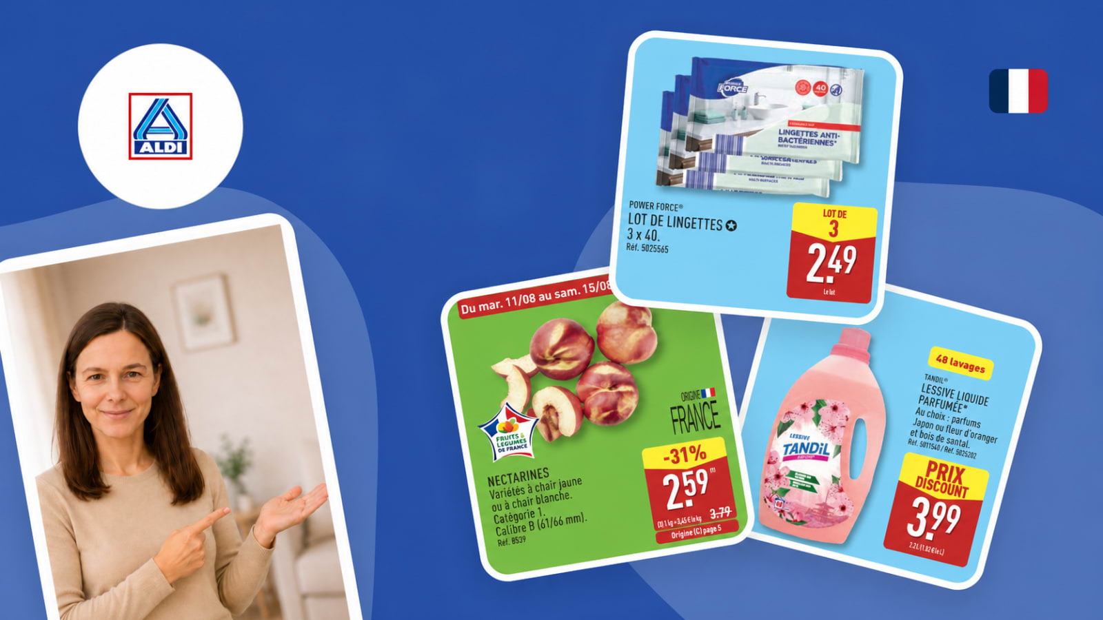 Nouveau catalogue Aldi à partir du 11/08