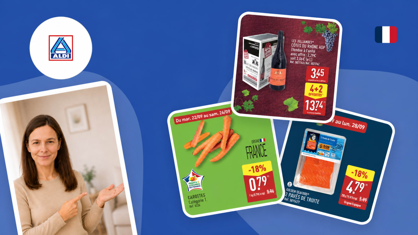 Nouveau catalogue Aldi à partir du 22/09